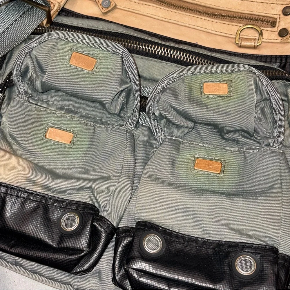 Vintage Diesel y2K Insulated Military Style Crossbody Bag unisex